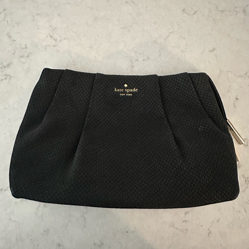 Black Kate Spade clutch